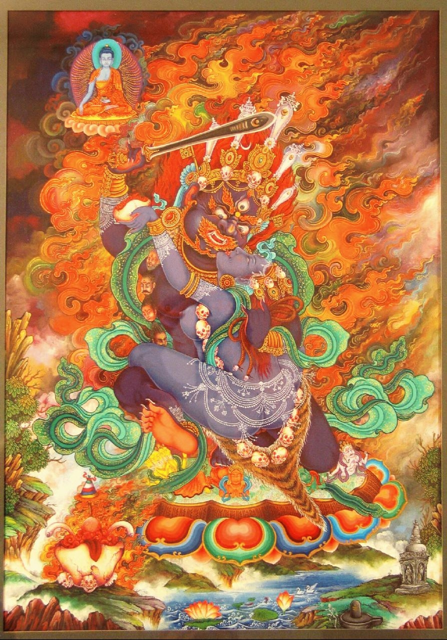 生肖守护神概览，鸡年对应不动明王，文中详细列举了每个生肖的守护神，其中提到鸡年出生之人的守护神为不动尊菩萨。此外还涵盖了其他生肖与他们的守护神的对应关系以及各自的象征意义。插图