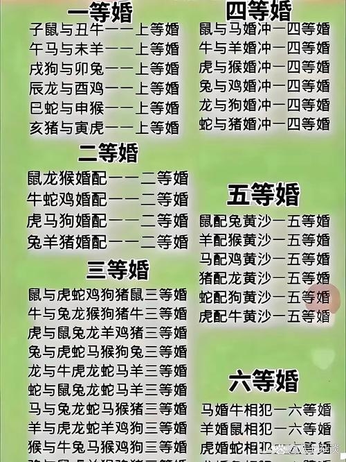 生肖属相配对详解,一家三口最佳组合与婚配指南插图 生肖属相配对详解,一家三口最佳组合与婚配指南插图