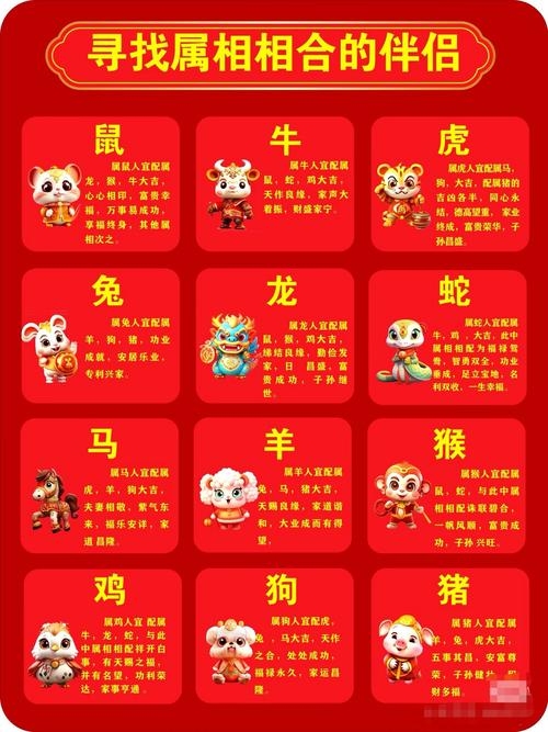 生肖星座配对与挑战，符合你提供的内容要求，简洁明了地概括了主题。插图