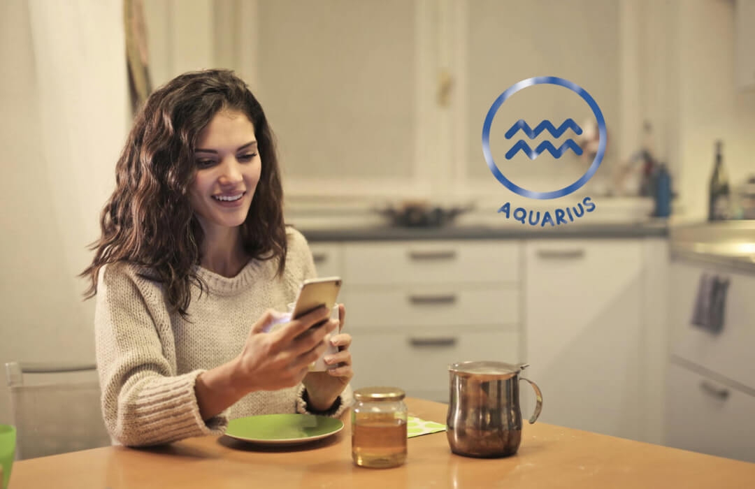 水瓶座，1月20日至2月18日。插图