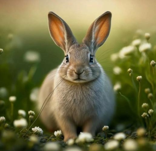 生肖兔，最干净的动物代表插图