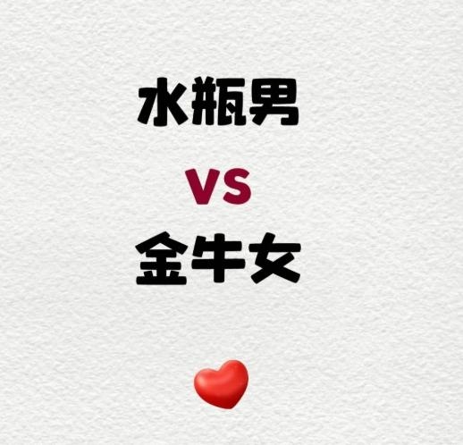 水瓶男与金牛女配对分析插图