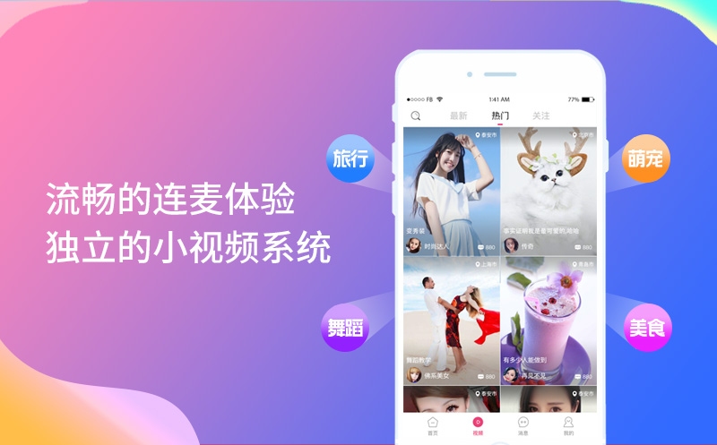 同城交友联盟，专业网络社交平台插图