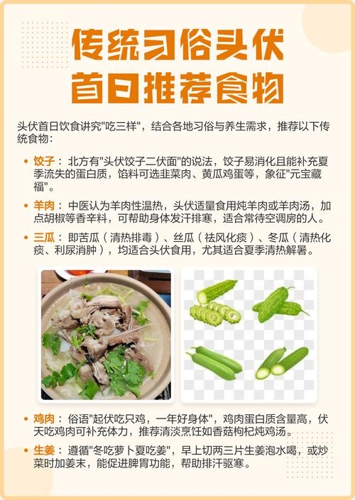 头伏吃什么好习俗与营养健康插图
