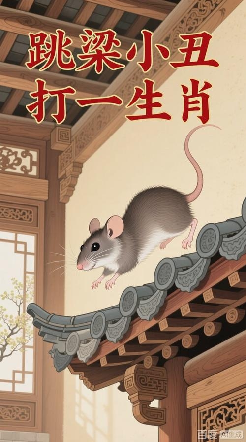 跳梁小丑对应生肖猴。插图