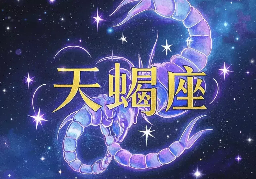 天蝎座,数字与勇气的象征插图 天蝎座,数字与勇气的象征插图