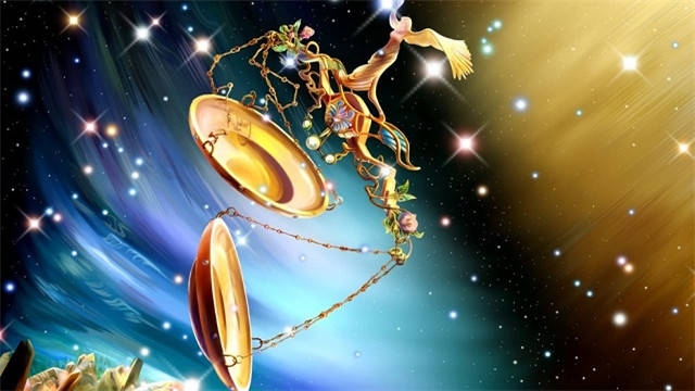 天蝎座与水瓶座，性格互补的完美配对，水瓶男和天蝎女之间的神秘吸引力。插图