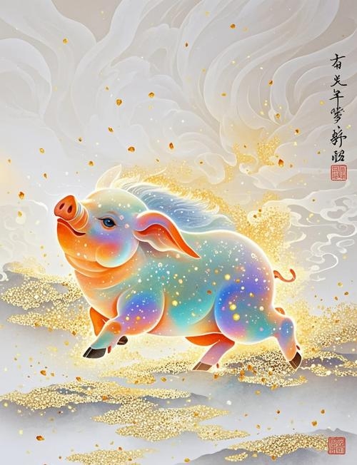 天下一家生肖猪插图 天下一家生肖猪插图