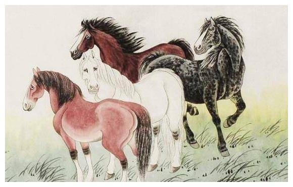 堂正生肖马插图