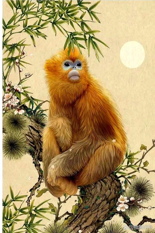 望穿秋水生肖猴插图