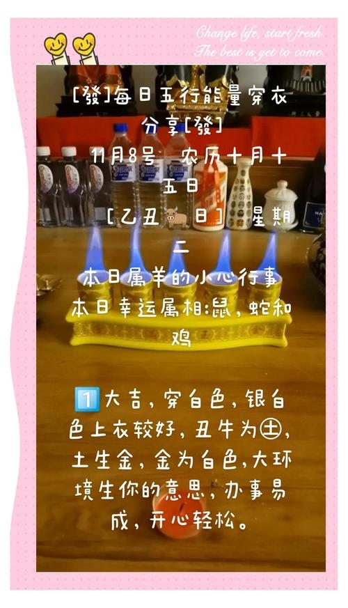 五行穿衣指南202年推荐色，黄色、棕色系衣物旺运大吉，次吉为白色和银色。顺应土日属性，提升个人气场运势。插图