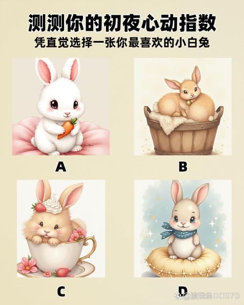 望秋先零猜生肖，答案选兔。插图