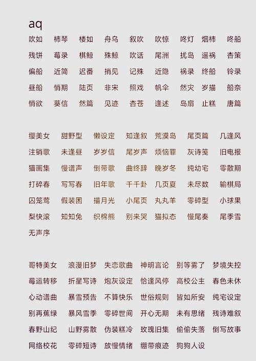 网络游戏名字精选插图