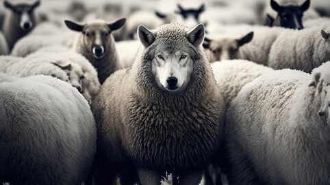 文质彬彬打一动物——羊插图 文质彬彬打一动物——羊插图