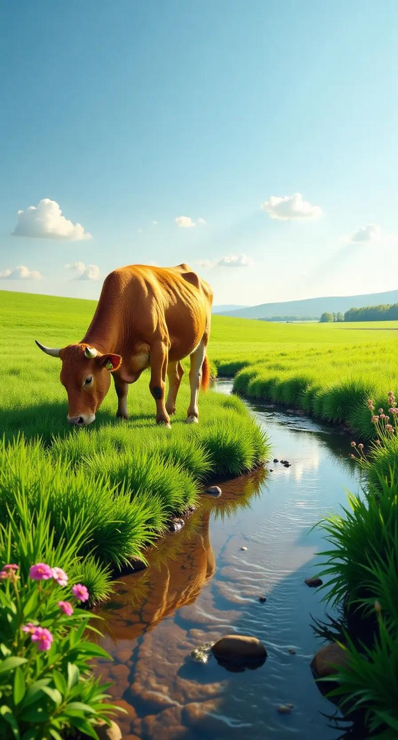 树大根深象征生肖牛，根基深厚，勤劳踏实插图