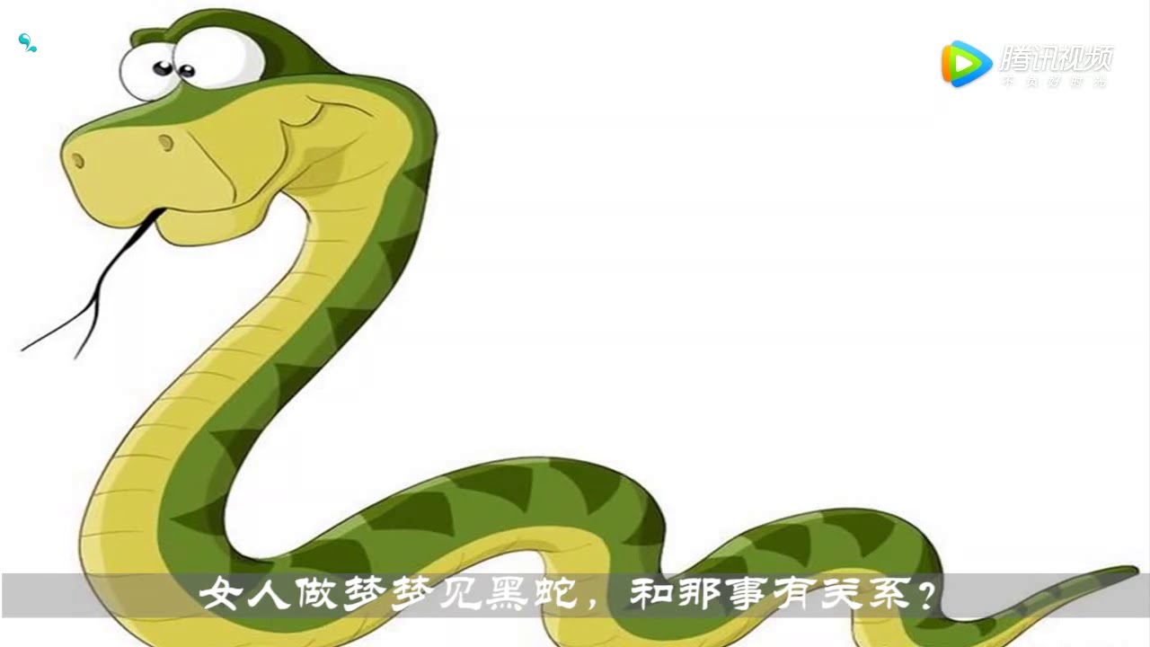 孕妇梦见黑蛇，预示生男生女之兆。插图