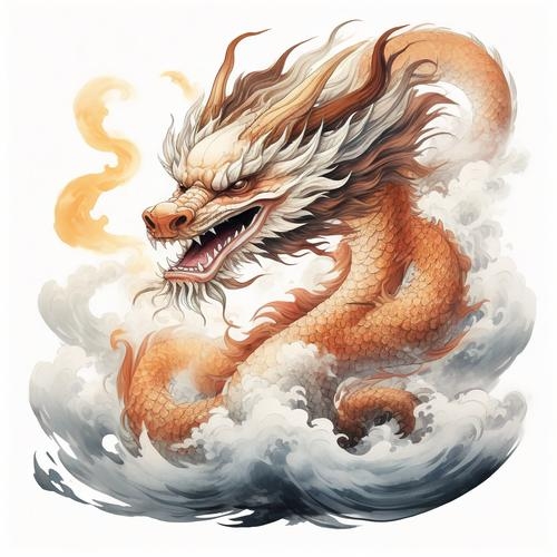 沧海桑田生肖龙插图 沧海桑田生肖龙插图