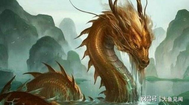 川流不息猜生肖，龙、蛇或牛。插图