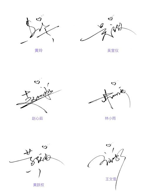 李梦梦的个性签名与硬笔连笔艺术写法展示插图 李梦梦的个性签名与硬笔连笔艺术写法展示插图