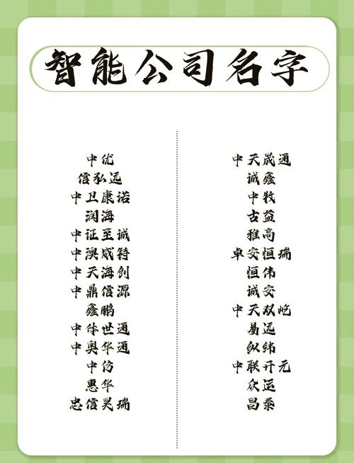 新能源科技公司取名精选，瑞钏家政、金钏家政等名字推荐插图