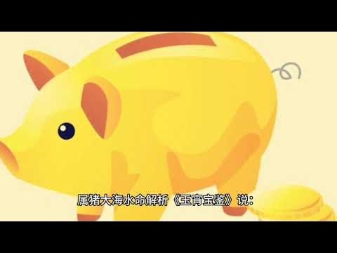 3年属猪大海水命分析插图