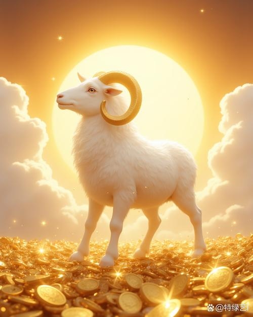 顶天立地生肖羊插图