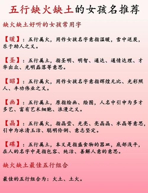 宝宝名字大全，缺土女孩起名建议及名字推荐插图