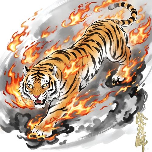 86年属虎人的幸运数字与颜色解析，火虎命理揭秘，吉祥数字和忌讳数全解读插图