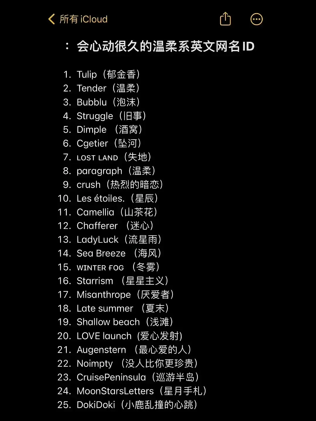 ins风高级感情侣网名推荐插图