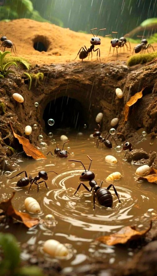 蚂蚁搬家与自然适应插图