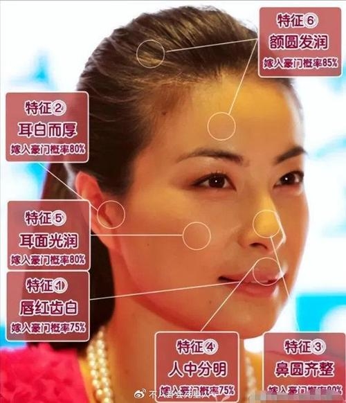 郭晶晶面相解析，鹰钩鼻与旺夫之谜插图
