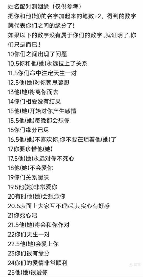 姻缘测试，生辰八字与姓名配对分析插图