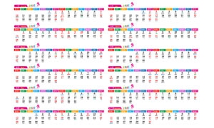 2013年农历日历概览插图