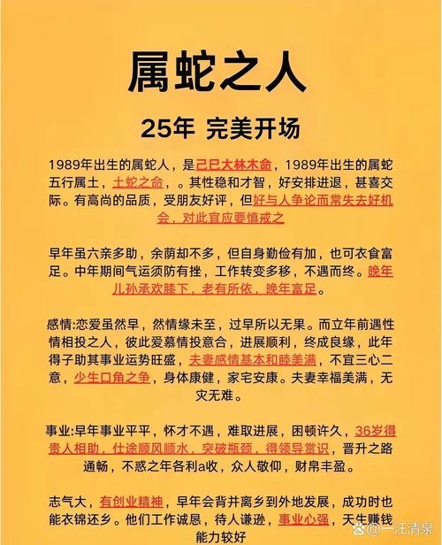 1953年属蛇人的命理属性与生肖详解插图