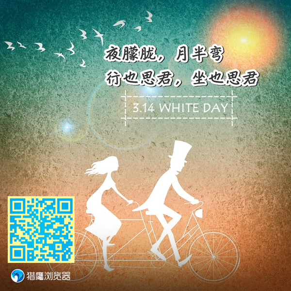 2014年情人节与白色情人节的浪漫交融插图