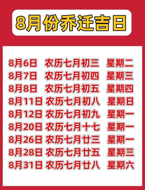 2022年8月19日黄历解析与节日概览，乔迁、烧香佳期揭秘插图
