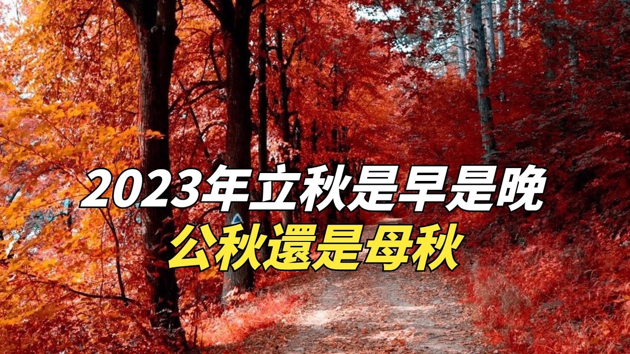 2023年立秋是母老虎还是公老虎？日期解析与气候特点解读插图