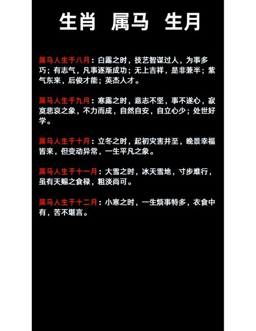 2012年属马人的综合运势解析插图