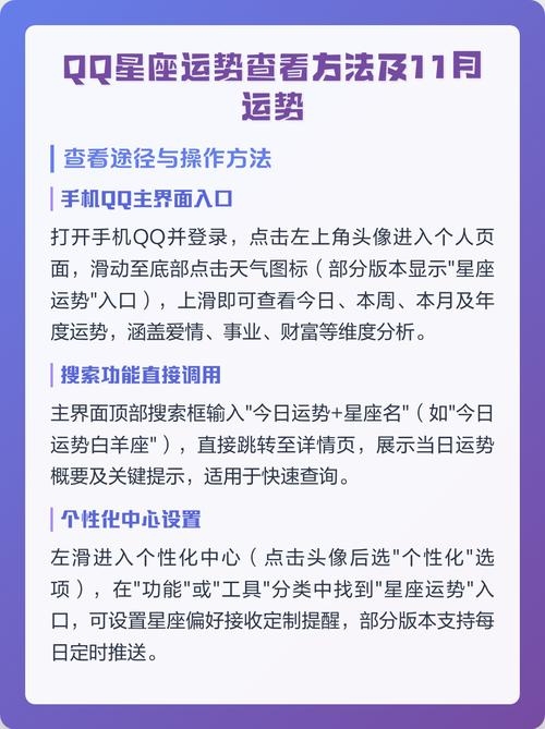 QQ星座运势查看方法介绍插图