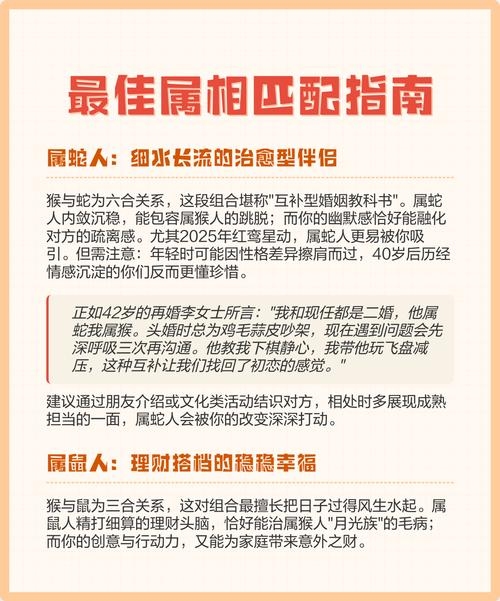 1980年属猴最佳婚配指南插图 1980年属猴最佳婚配指南插图