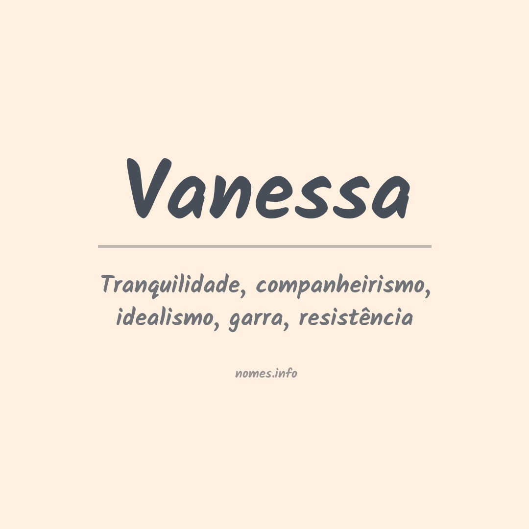 Vanessa名字寓意解读插图
