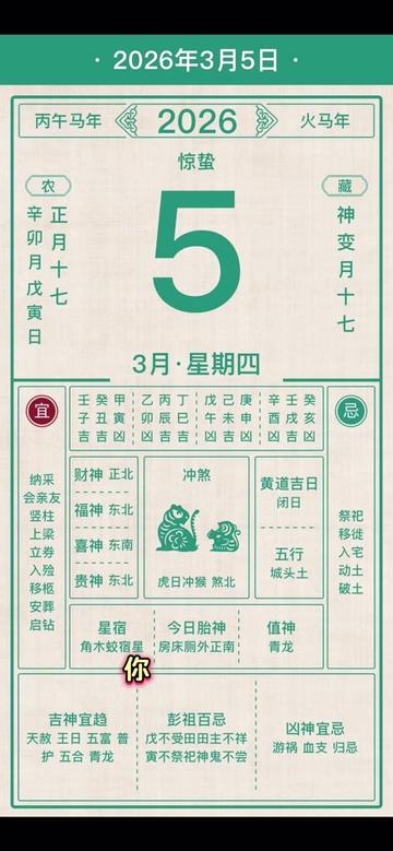 2023年3月份黄道吉日查询指南插图