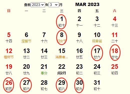 2023年正月最吉利的日子插图