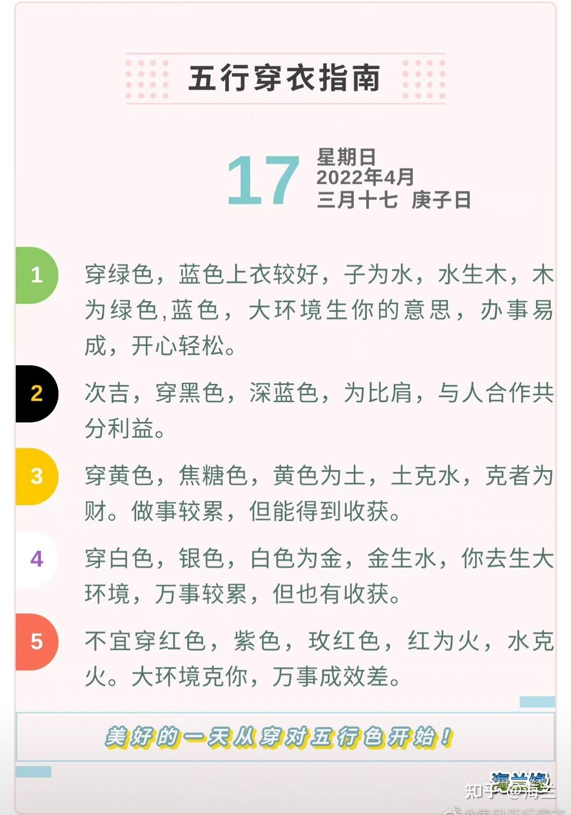 2022年1月11日五行穿衣指南插图 2022年1月11日五行穿衣指南插图