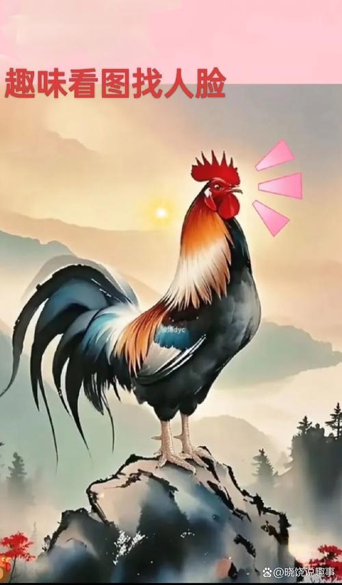 虚惊一场生肖鸡插图