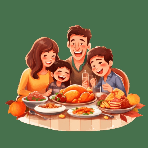 温馨一家人插图