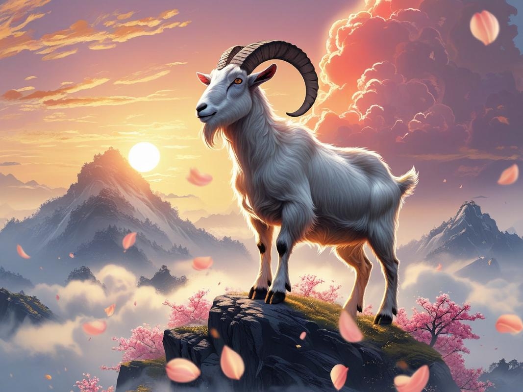 喜形于色，羊的喜悦之情插图