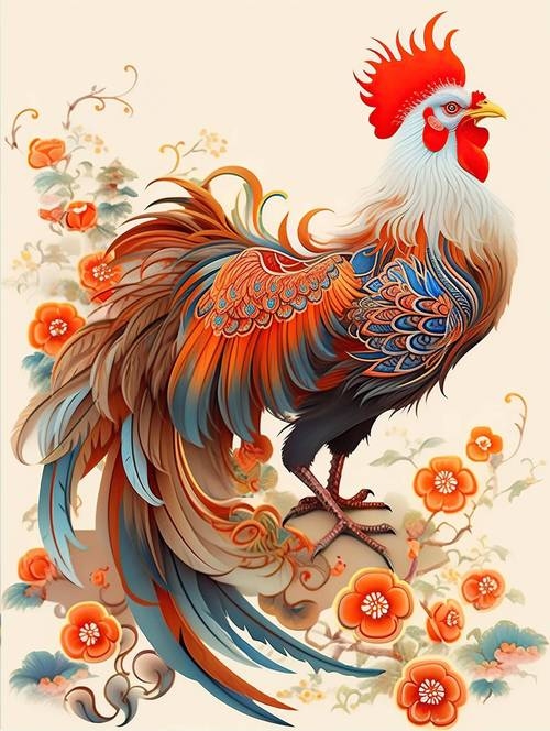 鸟语花香代表的生肖是鸡。插图