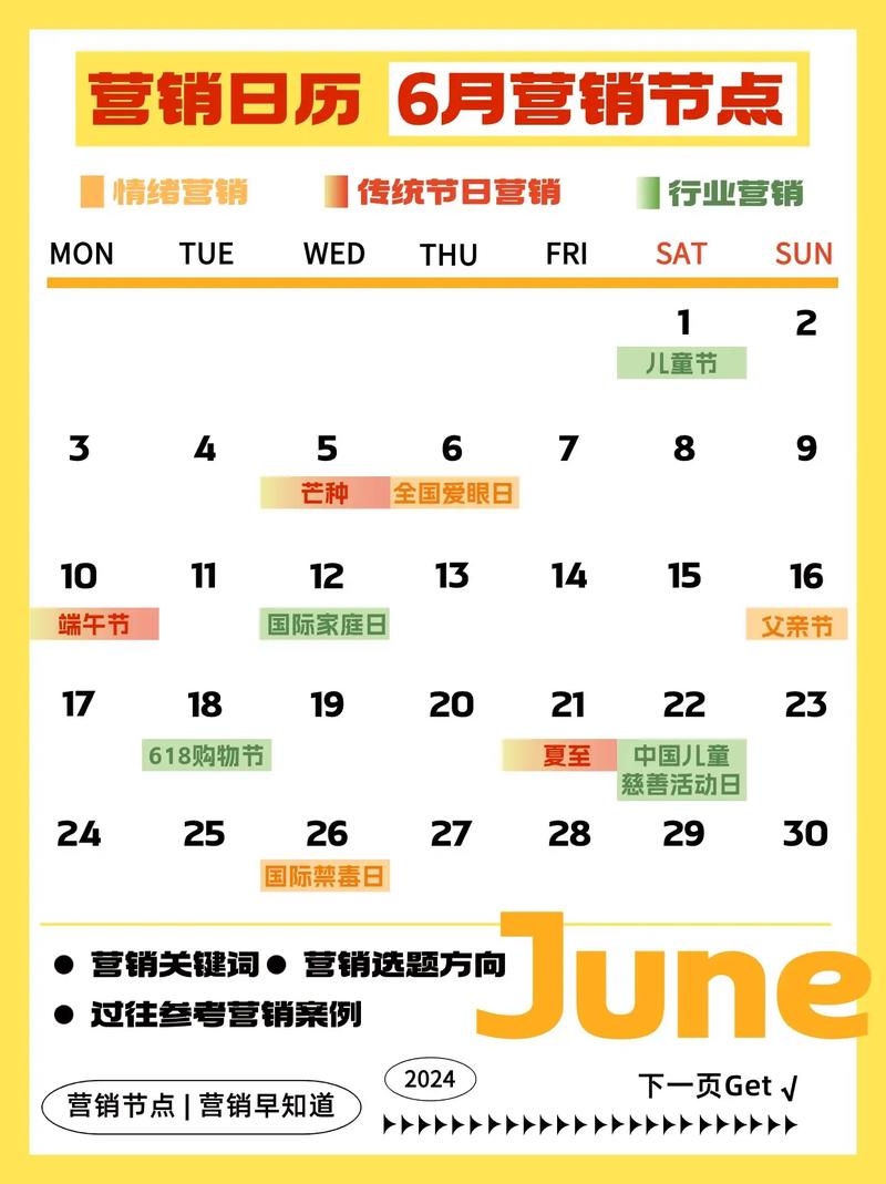 6月节日营销日历插图