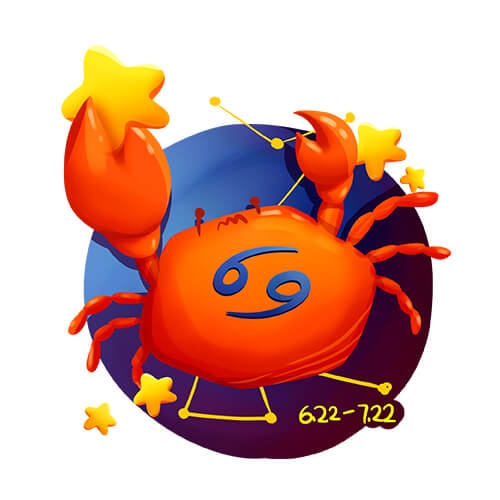 6月22日星座揭秘，巨蟹座特性详解，从性格到情感全面解读。插图